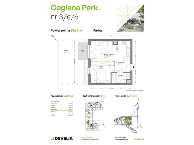 Mieszkanie w inwestycji Ceglana Park, symbol B3/A/06 » nportal.pl