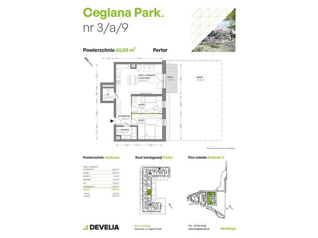 Mieszkanie w inwestycji Ceglana Park, symbol B3/A/09 » nportal.pl