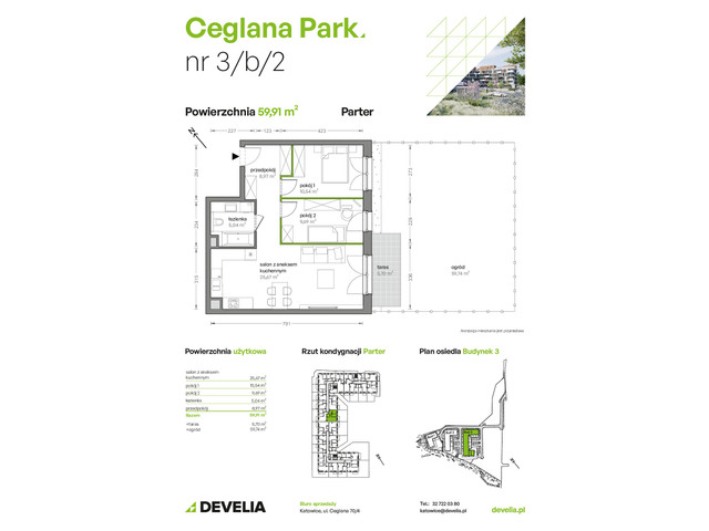 Mieszkanie w inwestycji Ceglana Park, symbol B3/B/02 » nportal.pl