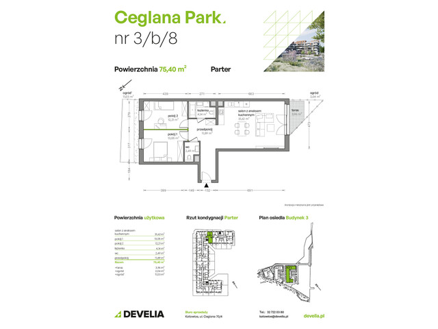 Mieszkanie w inwestycji Ceglana Park, symbol B3/B/08 » nportal.pl