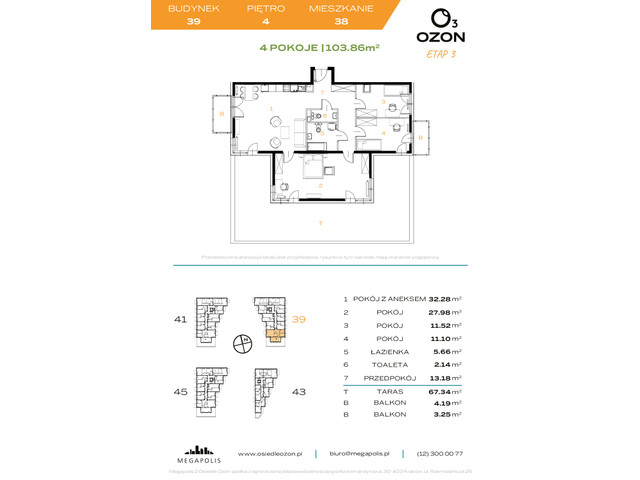 Mieszkanie w inwestycji Osiedle Ozon, symbol 39.38 » nportal.pl