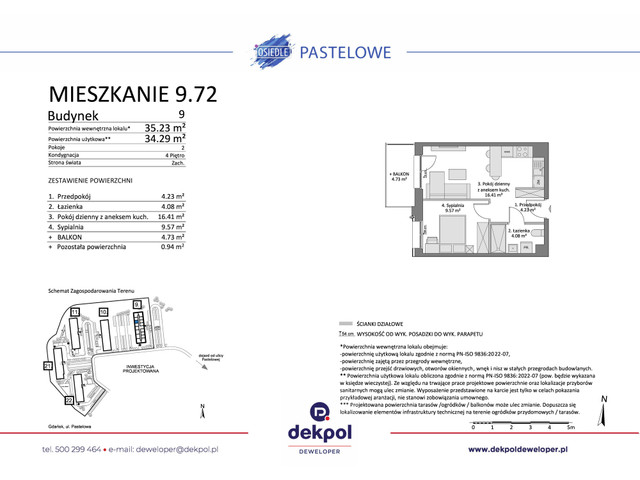 Mieszkanie w inwestycji Osiedle Pastelowe, symbol 9.72 » nportal.pl