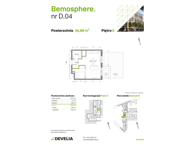 Mieszkanie w inwestycji Bemosphere, symbol D/004 » nportal.pl