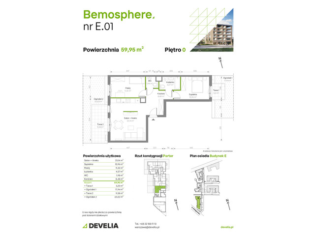 Mieszkanie w inwestycji Bemosphere, symbol E/001 » nportal.pl