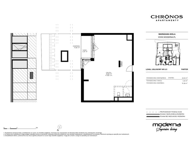 Komercyjne w inwestycji Chronos, symbol U5 » nportal.pl