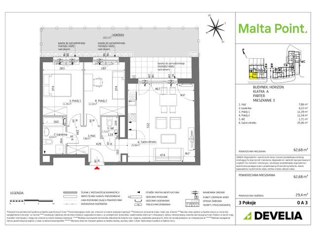 Mieszkanie w inwestycji Malta Point - Horizon i Zephir, symbol MP3-Horizon-LM-0A3 » nportal.pl