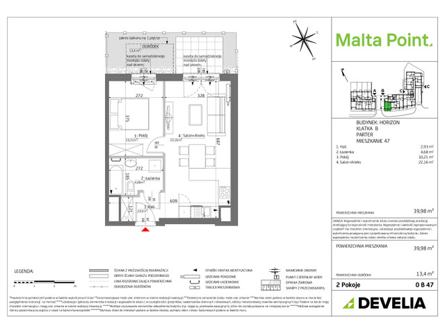 Mieszkanie w inwestycji Malta Point - Horizon i Zephir, symbol MP3-Horizon-LM-0B47 » nportal.pl