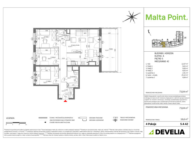 Mieszkanie w inwestycji Malta Point - Horizon i Zephir, symbol MP3-Horizon-LM-5A42 » nportal.pl