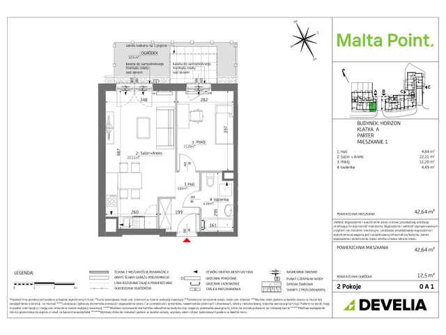 Mieszkanie w inwestycji Malta Point - Horizon i Zephir, symbol MP3-Horizon-LM-0A1 » nportal.pl