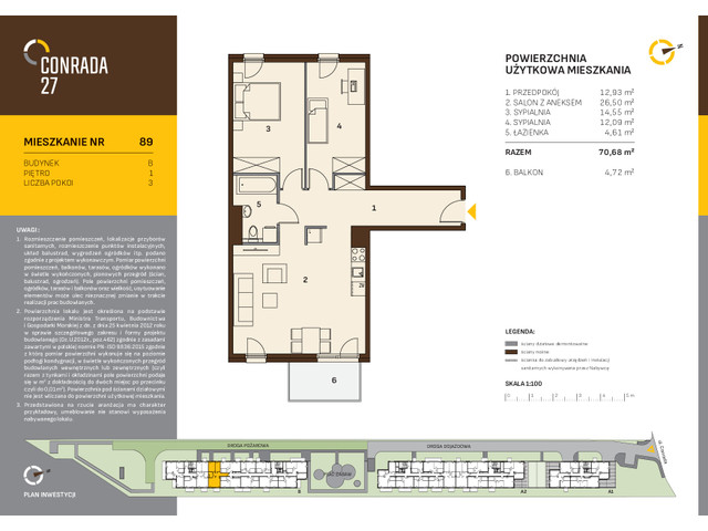 Mieszkanie w inwestycji Conrada 27, symbol C27-LM-B-89 » nportal.pl