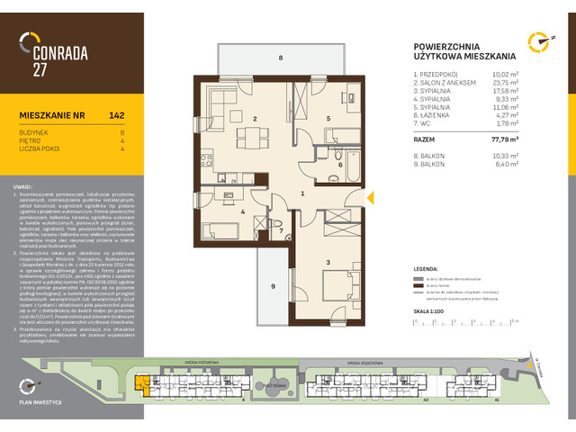 Mieszkanie w inwestycji Conrada 27, symbol C27-LM-B-142 » nportal.pl