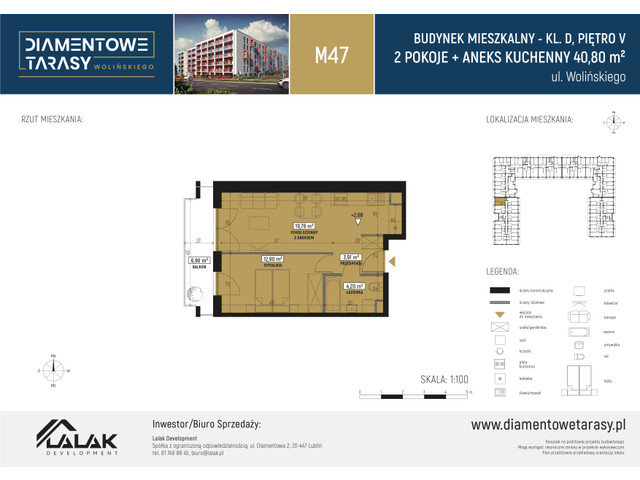 Mieszkanie w inwestycji Diamentowe Tarasy, symbol D_M47 » nportal.pl