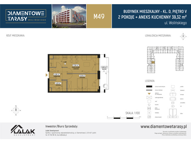 Mieszkanie w inwestycji Diamentowe Tarasy, symbol D_M49 » nportal.pl
