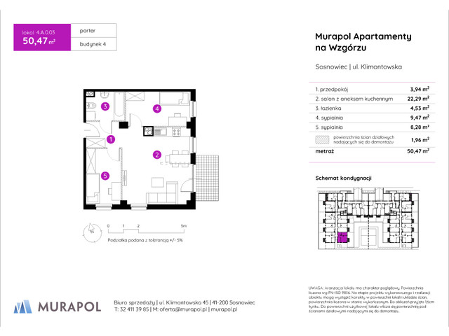 Mieszkanie w inwestycji Murapol Apartamenty Na Wzgórzu, symbol 4.A.0.03 » nportal.pl