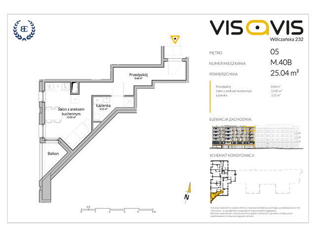 Mieszkanie w inwestycji VISAVIS, symbol 05.M.40B » nportal.pl