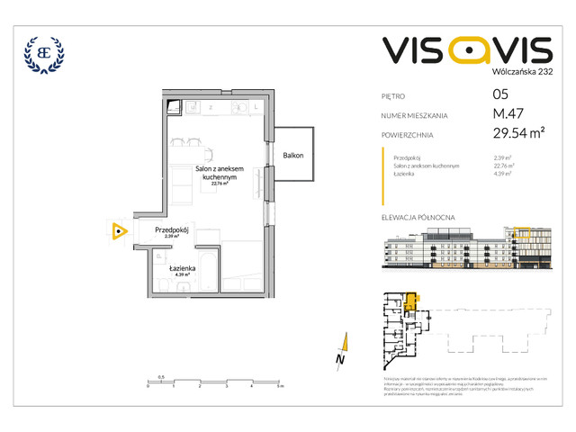 Mieszkanie w inwestycji VISAVIS, symbol 05.M.47 » nportal.pl
