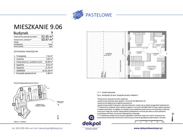 Mieszkanie w inwestycji Osiedle Pastelowe etap III, symbol 9.06 » nportal.pl