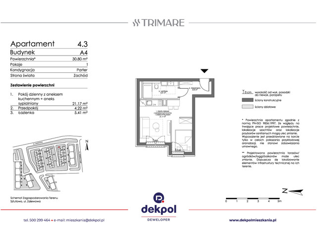 Mieszkanie w inwestycji TRIMARE, symbol 4.3 » nportal.pl