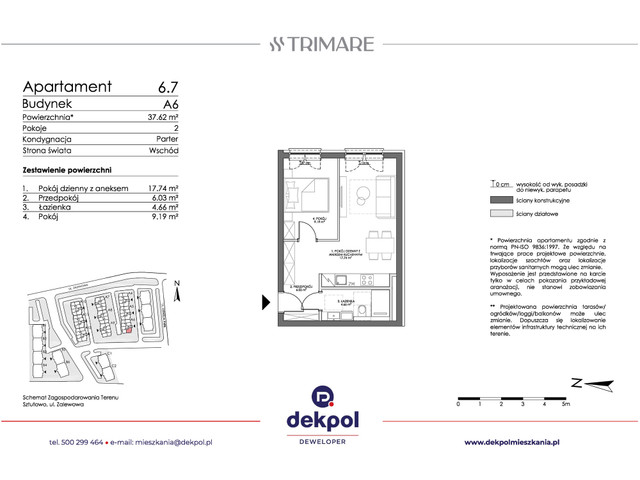 Mieszkanie w inwestycji TRIMARE, symbol 6.7 » nportal.pl