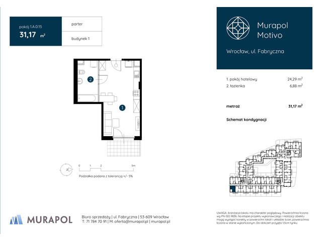 Mieszkanie w inwestycji Murapol Motivo, symbol 1.A.0.15 » nportal.pl