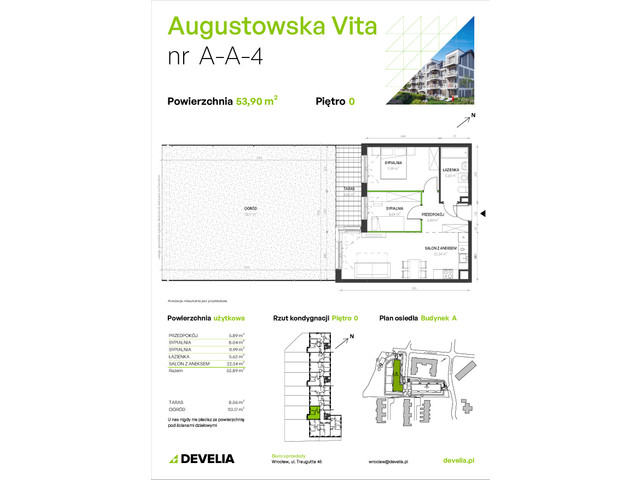 Mieszkanie w inwestycji Augustowska Vita, symbol A/A/4 » nportal.pl