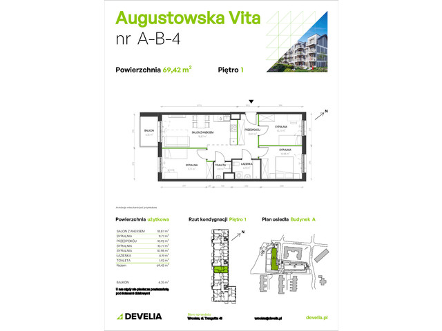 Mieszkanie w inwestycji Augustowska Vita, symbol A/B/4 » nportal.pl