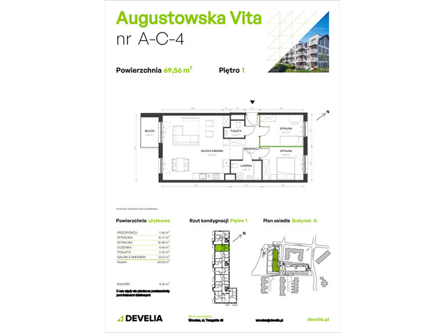 Mieszkanie w inwestycji Augustowska Vita, symbol A/C/4 » nportal.pl