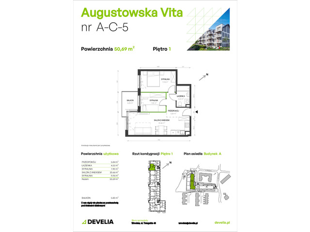 Mieszkanie w inwestycji Augustowska Vita, symbol A/C/5 » nportal.pl