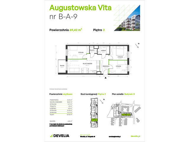 Mieszkanie w inwestycji Augustowska Vita, symbol B/A/9 » nportal.pl