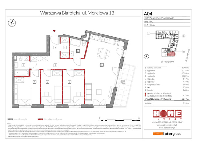 Mieszkanie w inwestycji Przystań Żerań, symbol B21 » nportal.pl