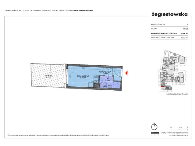 Mieszkanie w inwestycji Żegiestowska III, symbol 1.B.05 » nportal.pl