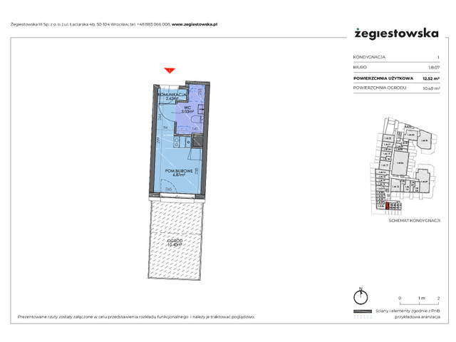 Mieszkanie w inwestycji Żegiestowska III, symbol 1.B.07 » nportal.pl