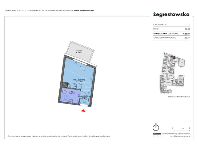 Mieszkanie w inwestycji Żegiestowska III, symbol 3.B.03 » nportal.pl