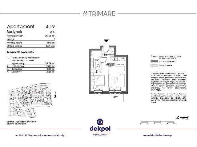 Mieszkanie w inwestycji TRIMARE, symbol 4.19 » nportal.pl