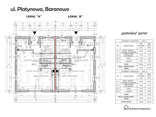 Dom w inwestycji Domy, Poznań, Baranowo ul. Platynowa, symbol 4 » nportal.pl