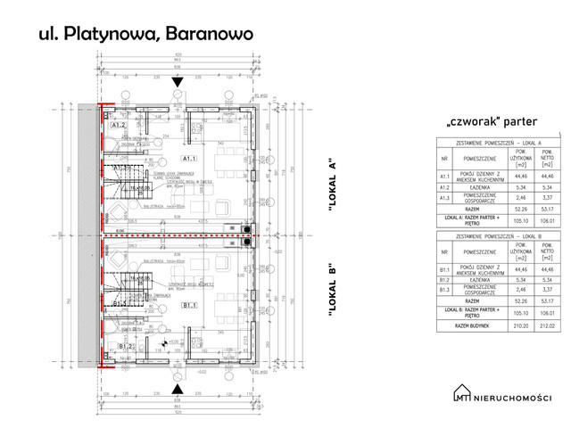 Dom w inwestycji Domy, Poznań, Baranowo ul. Platynowa, symbol 20 » nportal.pl