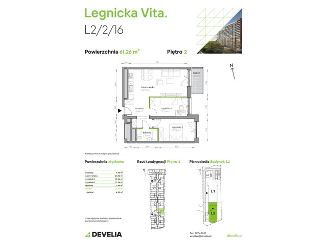 Mieszkanie w inwestycji Legnicka Vita, symbol L2/2/16 » nportal.pl