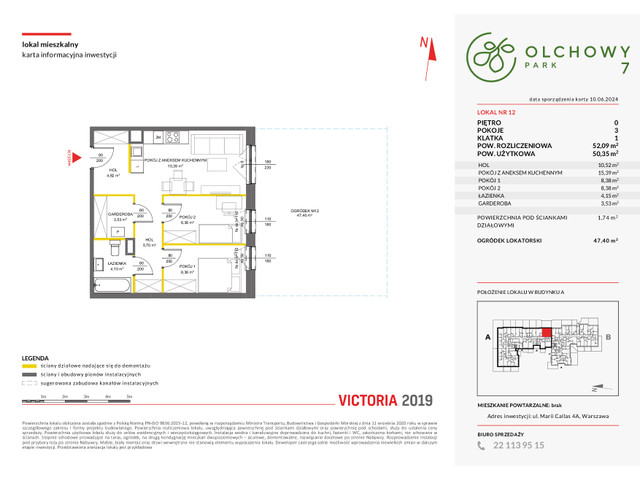 Mieszkanie w inwestycji OLCHOWY PARK, symbol 7_12 » nportal.pl