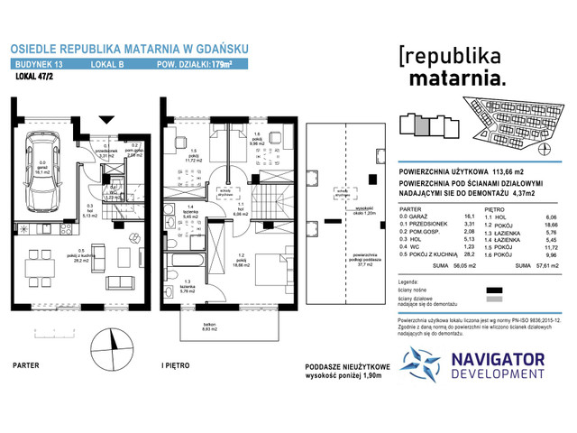 Dom w inwestycji REPUBLIKA MATARNIA, symbol 13B » nportal.pl