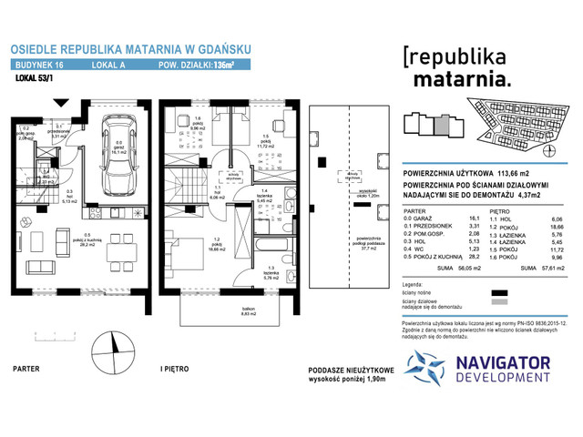 Dom w inwestycji REPUBLIKA MATARNIA, symbol 16A » nportal.pl