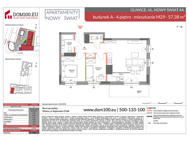 Mieszkanie w inwestycji Apartamenty Nowy Świat, symbol M29 » nportal.pl