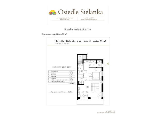 Mieszkanie w inwestycji Apartamenty Osiedle Sielanka Mikołów, symbol 10.1 » nportal.pl