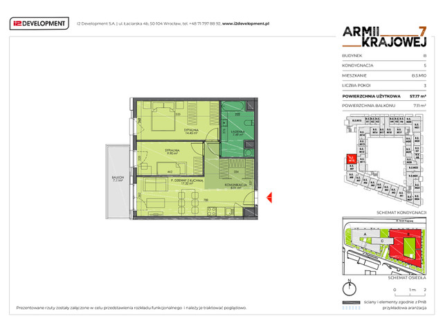 Mieszkanie w inwestycji Armii Krajowej 7, symbol B.5.M10 » nportal.pl