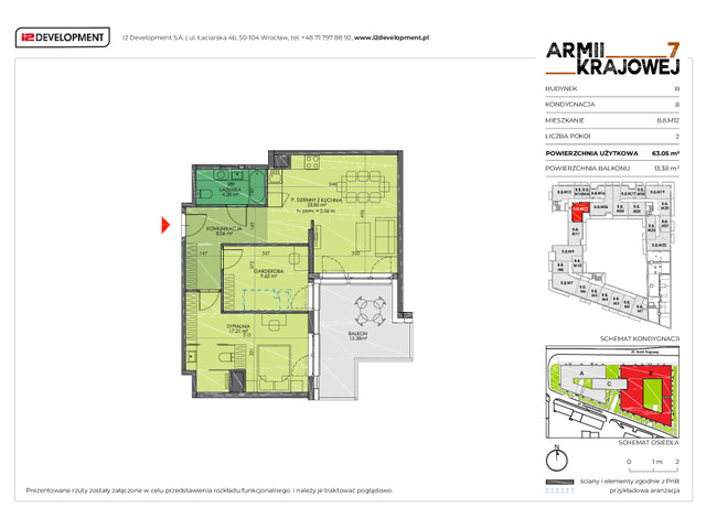 Mieszkanie w inwestycji Armii Krajowej 7, symbol B.8.M12 » nportal.pl