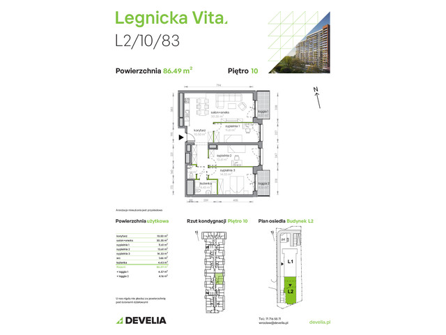 Mieszkanie w inwestycji Legnicka Vita, symbol L2/10/83 » nportal.pl