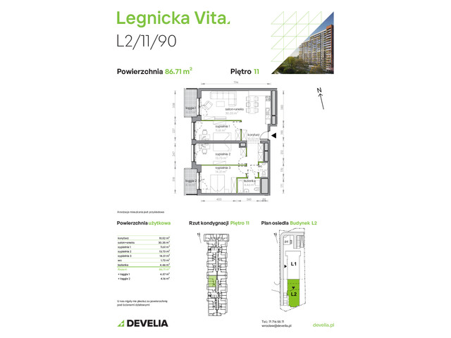 Mieszkanie w inwestycji Legnicka Vita, symbol L2/11/90 » nportal.pl