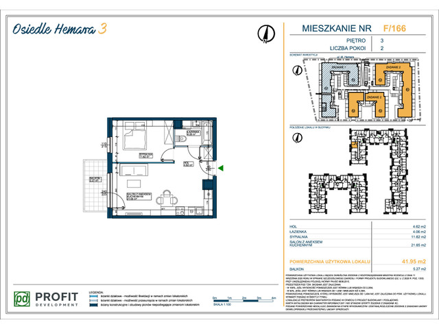 Mieszkanie w inwestycji Osiedle Hemara, symbol 166 » nportal.pl