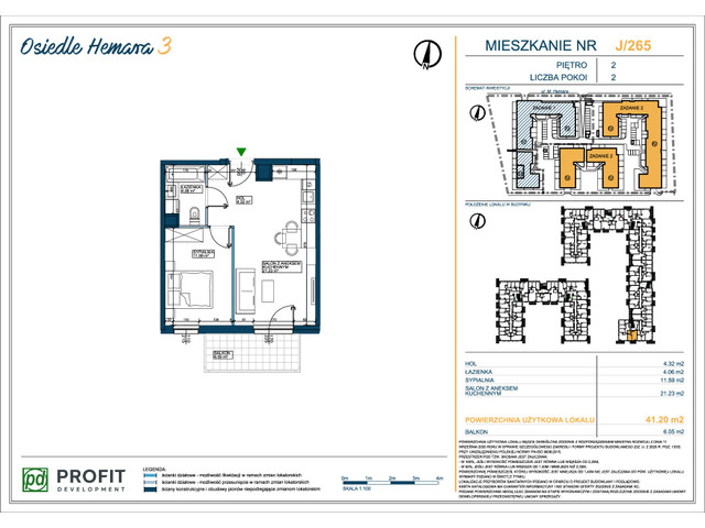 Mieszkanie w inwestycji Osiedle Hemara, symbol 265 » nportal.pl