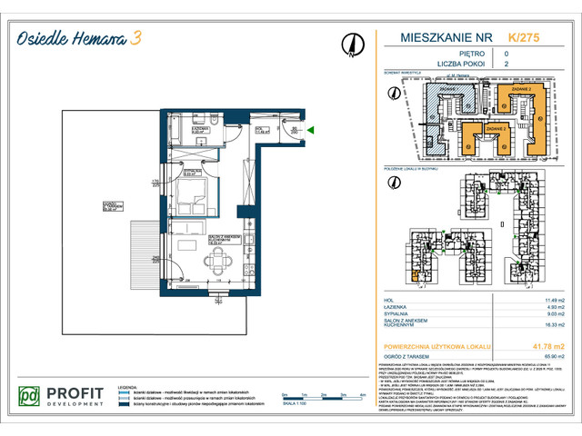 Mieszkanie w inwestycji Osiedle Hemara, symbol 275 » nportal.pl