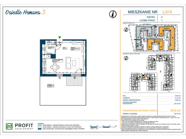 Mieszkanie w inwestycji Osiedle Hemara, symbol 312 » nportal.pl